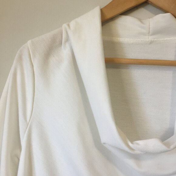 White Coastal Cowgirl Tassel Trimmed Cardigan Wrap - Picture 6 of 16